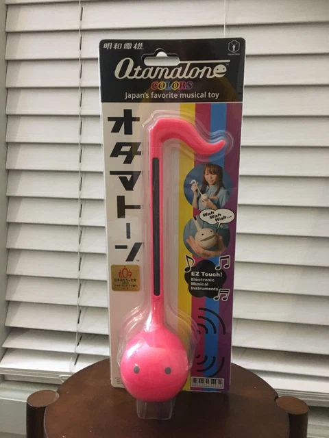 Otamatone Electronic Musical Instrument Synthesizer - Hot Pink