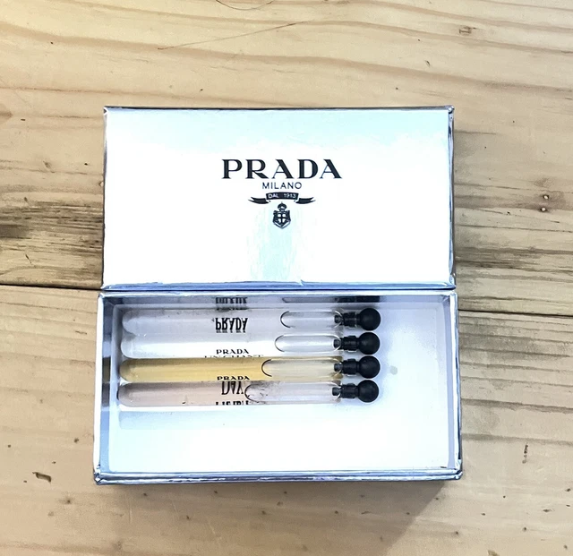 prada olfactories perfume miniatures 4ml*4 EDP, melbourne 3000  4 ml X4