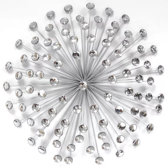 Stratton Home Decor Burst 24x24x5 Inch Metal Wall Art Decoration (Open Box)