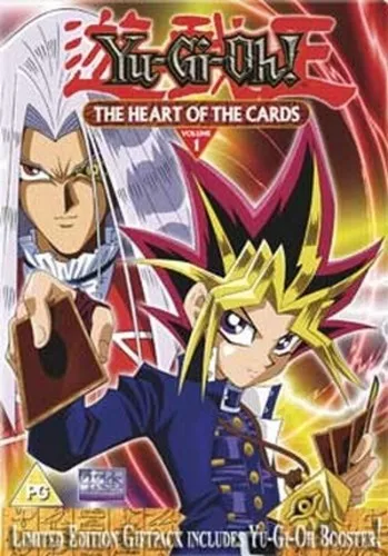 Yu-Gi-Oh!: Volume 1 - The Heart of Cards DVD (2003) cert PG Fast and FREE P & P