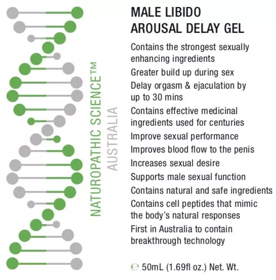 Delay Gel For Men Women Ultimate Staying Power Non Numbing Natural Ingredients