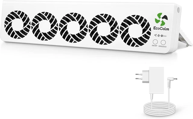 Ventole Per Termosifoni 2.0 - Set Da 10 Con Controller Per Aumentare Efficienza Riscaldamento | Risparmio Energetico