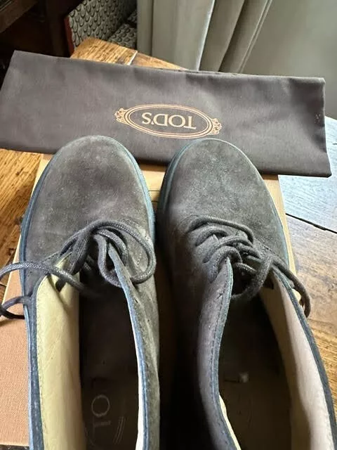 TOD’S MEN POLACCO Brown Desert Boots Size 5 in Original Box - New £135. ...