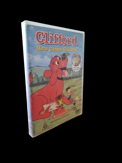CLIFFORD THE BIG Red Dog - Here Comes Clifford R4 EX RENTAL FREE FAST