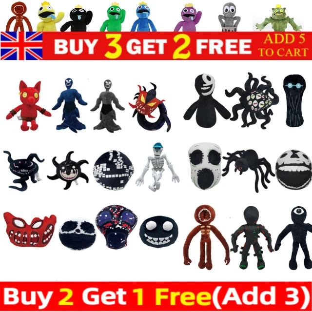 UK ROBLOX DOORS Plush Rainbow Friends Game Plush Toy Stuffed Doll Kids Gift EUR 11,92 PicClick DE
