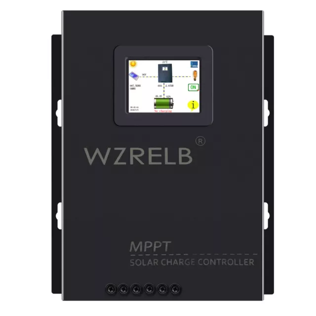 MPPT Solar Charger Controller 60A Max PV Input 170V 12V 24V 36V 48V Battery