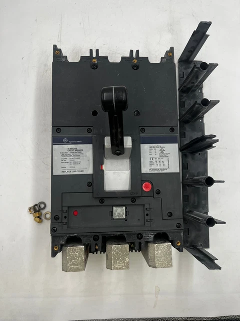GE General Electric SKHA36AT0800 SAST1 Spectra RMS Breaker 800 Amp Shunt Trip