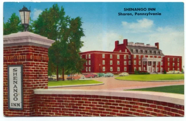 Shenango Inn Sharon PA Postcard ~ Pennsylvania