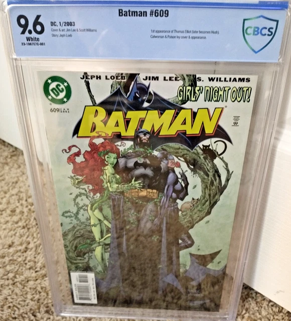 DC Comics Batman #609 1st Thomas Elliot Hush Jim Lee 1st Print 2002
