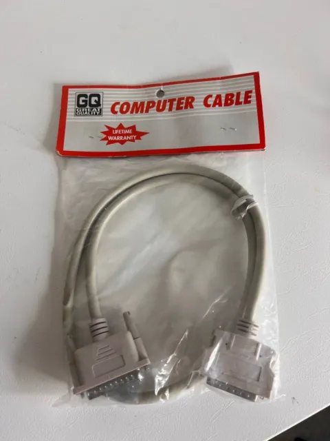 Computer Cable 3' SCSI-2 DB25 Male/.050 50pin male