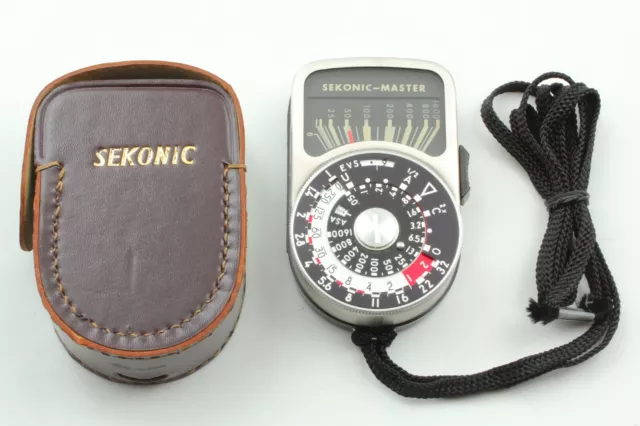 MINT in CASE / Sekonic Master L-104 Exposure Meter From JAPAN