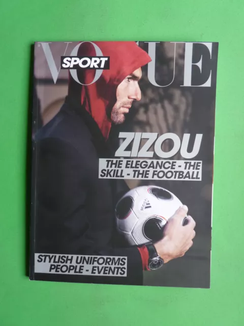 L' Mens Vogue Sport Supplement n.392 July 2008 Zinedine Zidane Bruce Weber