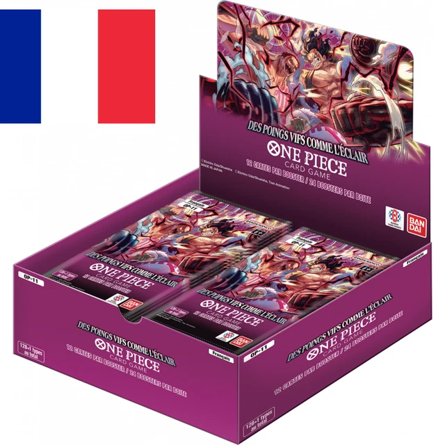 Kujaku 004 Super Rare – Ultraboost X One Piece 11 – Coffret 10 Cartes – Français – Bandai Namco