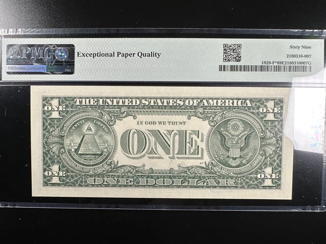 Top Pop Star Federal Reserve Note PMG 69 EPQ  2003 fr 1929-f* Atlanta 4