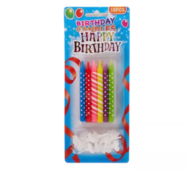 Geburtstags Kerzen Set 25 Teilig Kinder Geburtstag Happy Birthday Tortenkerzen