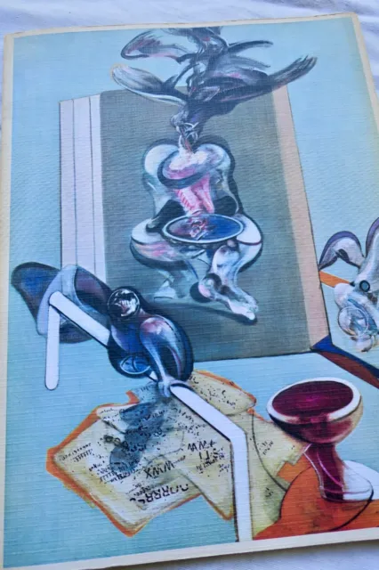 Francis Bacon oeuvres récentes 1977 signé Francis Bacon