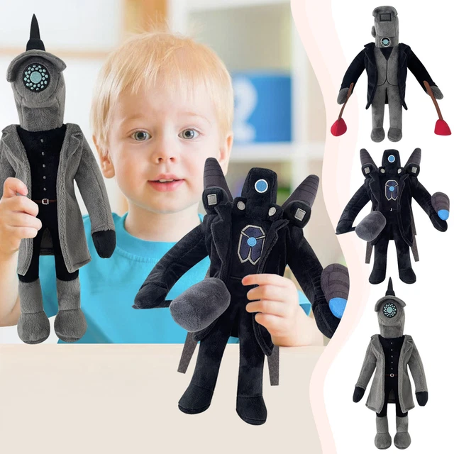 SKIBIDI TOILET PLUSH Toy Cameraman TV Man Speaker Man Stuffed Doll Kids