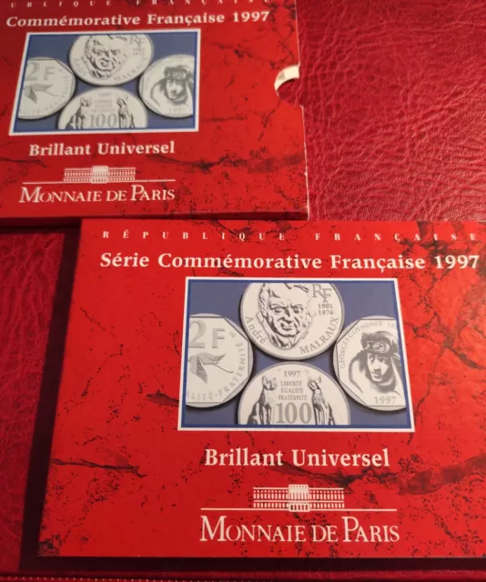 (Bu.12) Coffret Brillant Universel 1997 Deux Pieces  (Sous Blister)