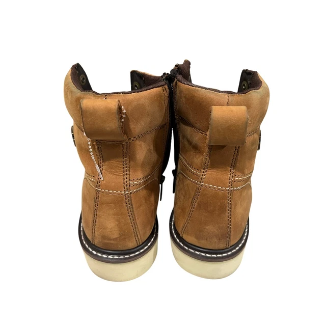 HARLEY DAVIDSON BEAU D93136 Men s 10 5M Tan Leather Motorcycle Boots 