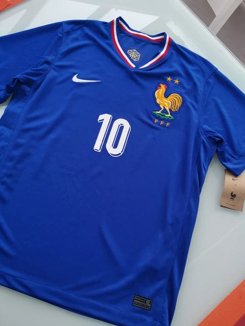 Maillot Équipe De France Euro 2024 - Domicile - Nike - Flocage Giroud N°9 - Taille S Ou L