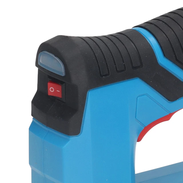 Kit pistola pungiglione senza fili pistola per unghie portatile casa blu per tappezzeria