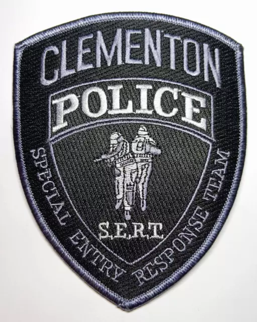 Clementon New Jersey Police SERT Special Entry Team Patch - FREE US SHIPPING