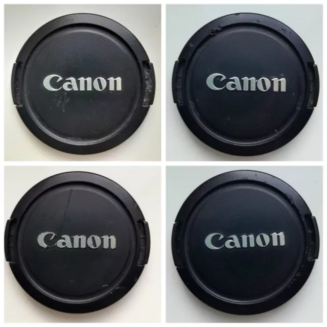 USED - Genuine Canon Lens Cap E-58. For 58mm lens front.