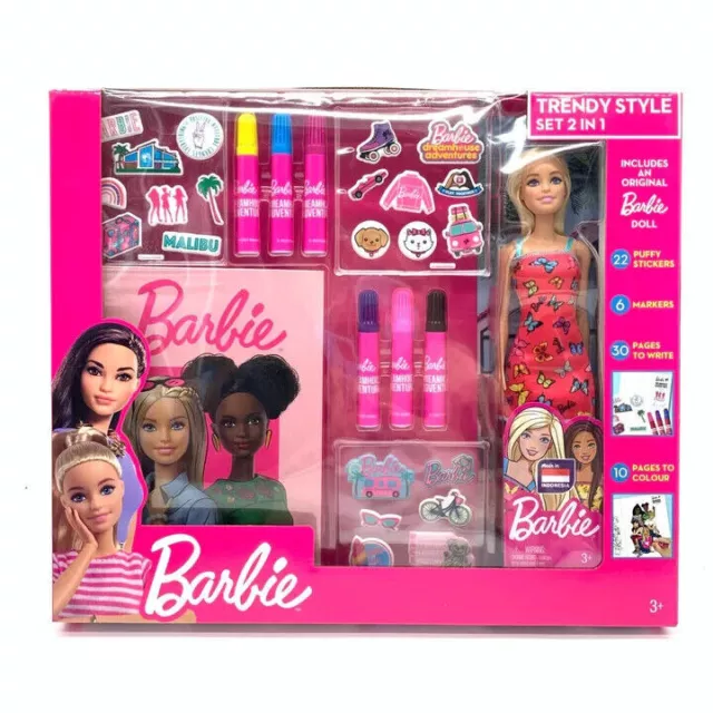 Barbie Arts And Crafts Suprise Positivity Box Birthday Present