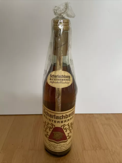 Scharlachberg Meisterbrand Weinbrand ungeöffnet 38% 0.7l Vintage AP Nr RH0180011