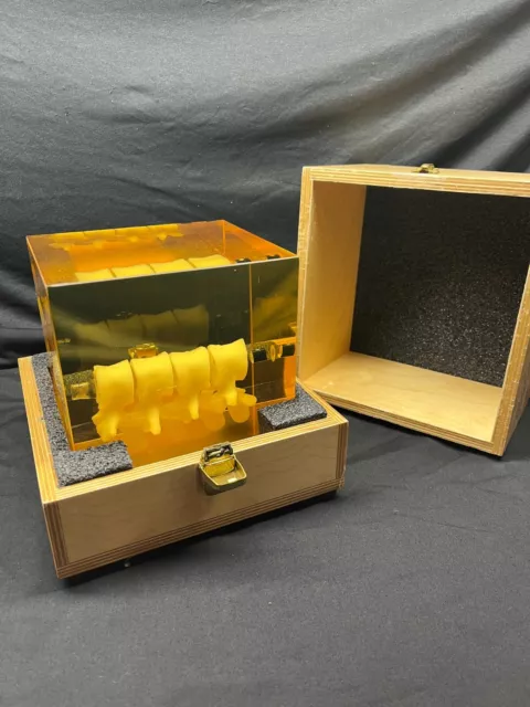 Hologic 030-1967 DPA/QDR-1 Anthropomorphic Spine Phantom Comes With Wood Case