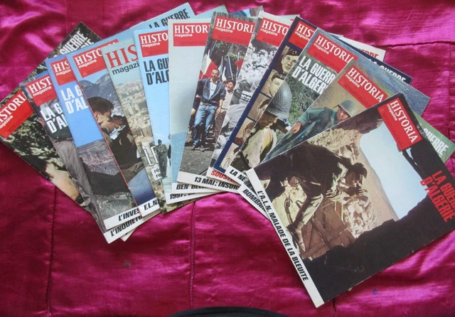 LOT 13 HISTORIA MAGAZINE, Spécial Guerre d'Algérie, 2ème guerre mondiale
