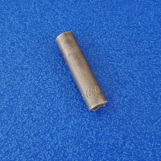 VINTAGE PROTO USA 7/16" DEEP IMPACT 3/8" DR 6pt SOCKET P/N 7714H SHIPS FREE LOT