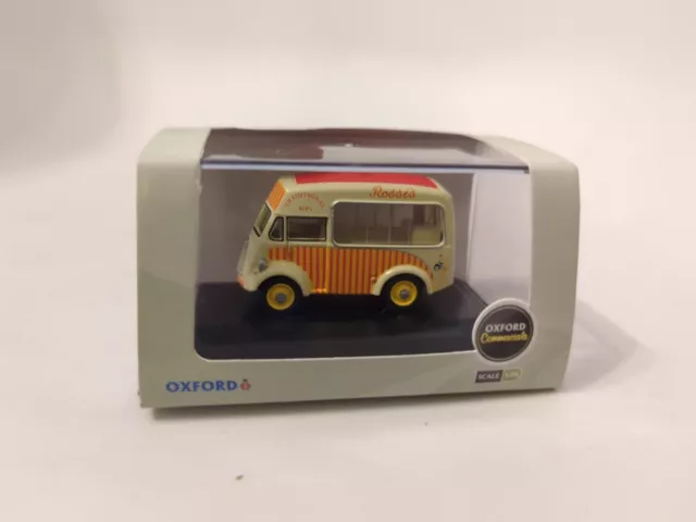 Oxford Diecast 1:76 OO Gauge, Rossi's Morris J Ice Cream Van, 76MJ003, BNIB