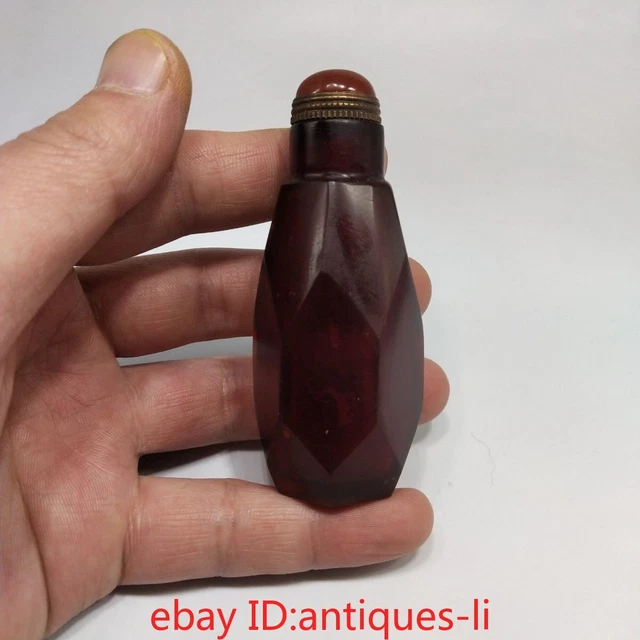 Exquisite Chinese Collector Grade Glazed Snuff Bottles