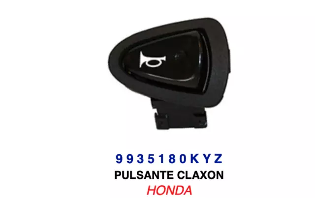 9935180KYZ Ricambio PULSANTE CLAXON CLACSON Honda SH 125 START & STOP 2013 >