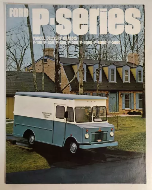 Vintage 1967 Ford Parcel Delivery Van Advertising Dealer Brochure  - Original