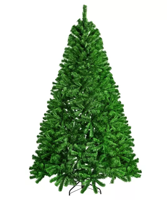 7.5ft Artificial Christmas Tree with 1346 Tips, Foldable Stand, Storage Bag