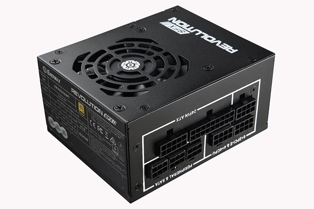 PSU Enermax Revolution SFX 650W Alimentatore PC MINI ITX, 80 Plus Gold Modulare