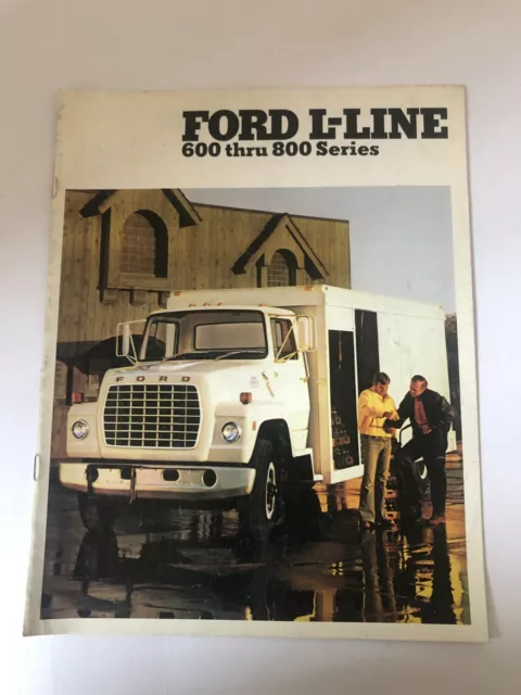 Original 1979 Ford Truck L-Line 600 thru 800 Series Sales Brochure