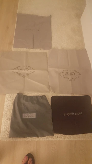 NEU! 5 x Liebeskind/Liujo und Bugatti Staubbeutel 