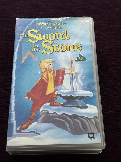 WALT DISNEY CLASSICS - The Sword In The Stone VHS Video Cassette Tape