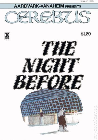 Cerebus #36 VG 1982 Stock Image Low Grade