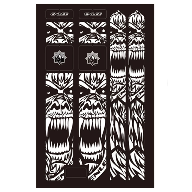 AUTOMOTIVE GRADE ADHESIVE Stickers for Road Bikes Non damaging