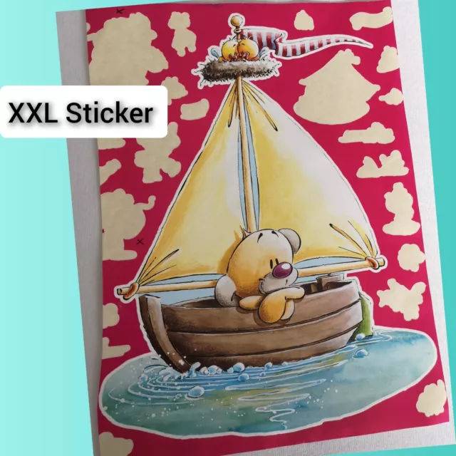 Diddl Sticker Adesivo XXL 26cm Pimboli Nave Infanzia Retro Collezione Giganti