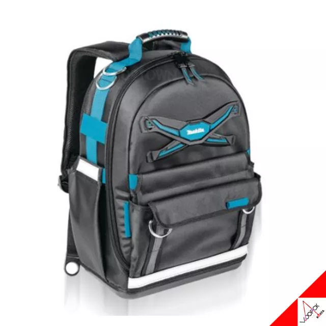 Makita E-05511 Backpack Tool Organiser Pouches & Holders holding 50 tools 22.3L