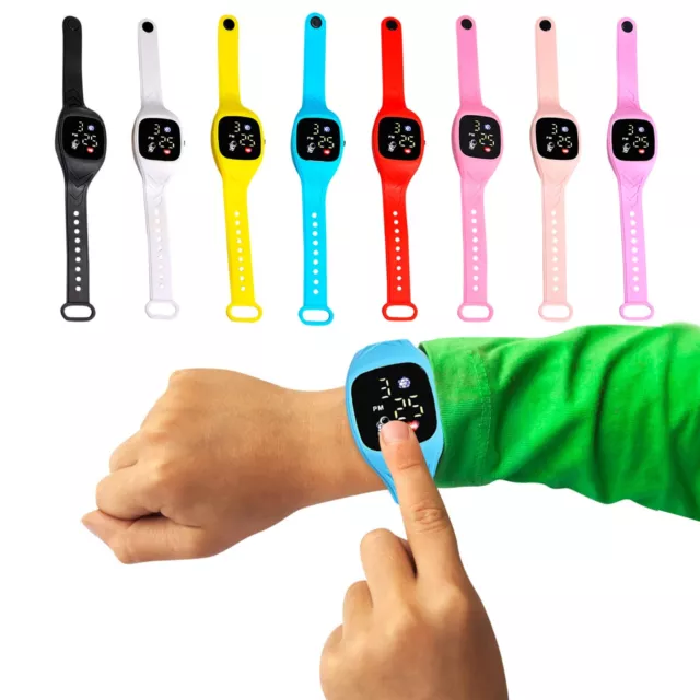 Orologi bambini orologio sportivo digitale per ragazze/ragazzi, orologi da schermo tempo di visualizzazione mese