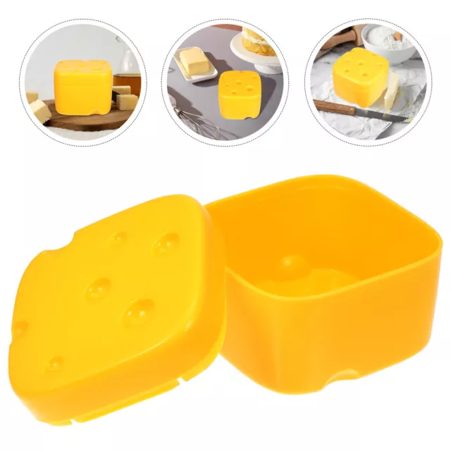 Cheese Storage Container Reusable Refrigerator Cheese Keep Fresh Container