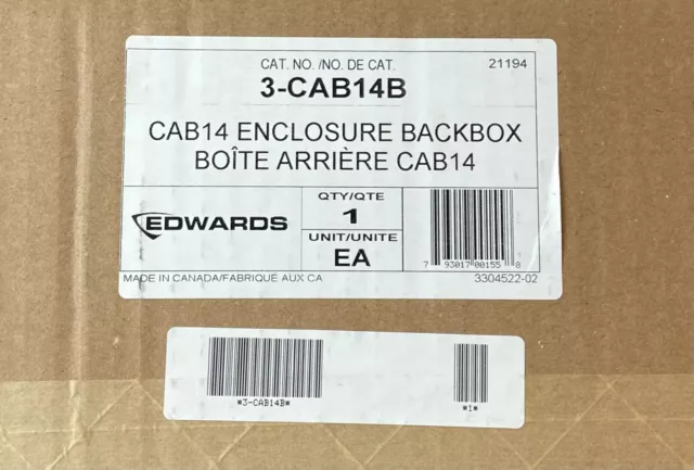 Edwards 3-CAB14B - Same Day Shipping (SEALED) 2