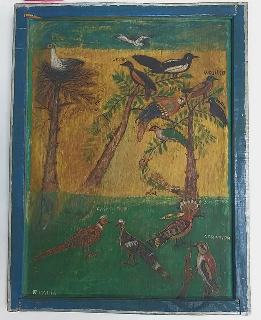 Ramón CAVIA. Original. 35 X 27 Cm.