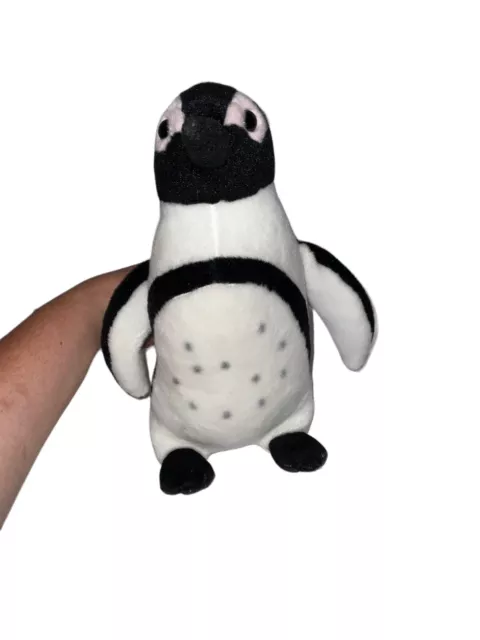 Aurora Destination Nation African Penguin 12” Plush Spotted Chest Realistic Toy